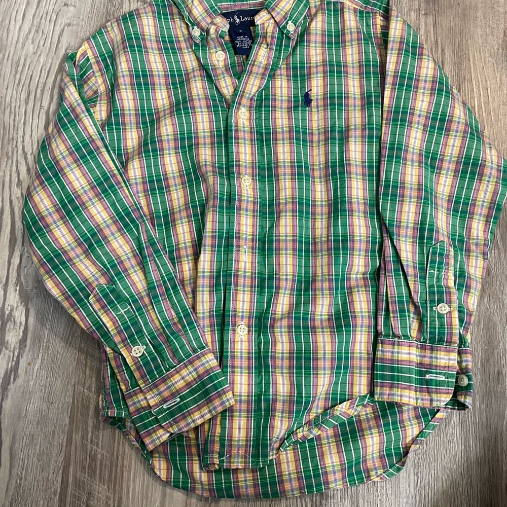 Ralph Lauren Men's Multicolor Plaid Shirt